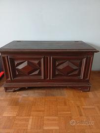 Baule o cassapanca anni 1950