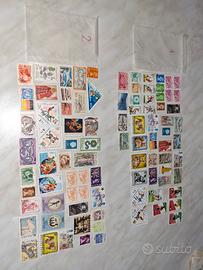 Piccoli lotti di francobolli mondiali