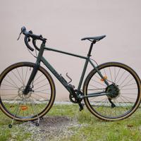 Bicicletta Gravel Triban GRVL 120 taglia L