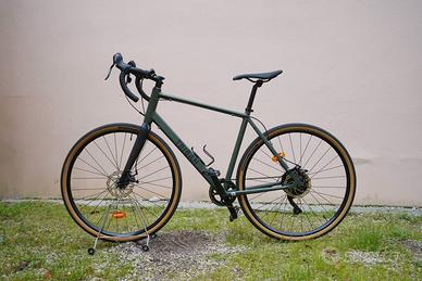 Bicicletta Gravel Triban GRVL 120 taglia L