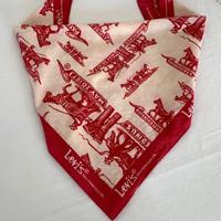 LEVI'S BANDANA FOULARD RED TAB COMMEMORATIVA