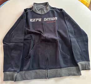 Felpa con zip Henry Barrows Uomo