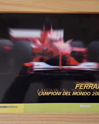 Folder Filatelico Ferrari Campioni del Mondo 2000