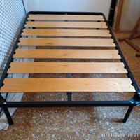 Rete e materasso una piazza e mezza