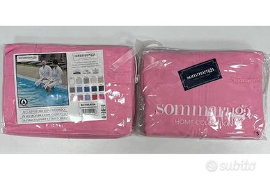 Accappatoio donna microfibra rosa Sommaruga