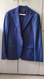 Abito completo uomo Conbipel blu navy microtrama