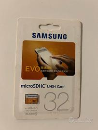 Scheda memoria Samsung Micro SDHC 32GB /48 MB