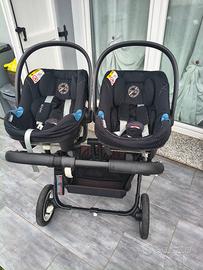 Trio Gemellare Bugaboo Donkey 2 + Ovetti Cybex