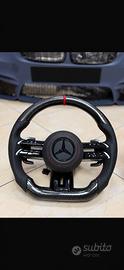 VOLANTE MERCEDES IN CARBONIO COMPATIBILE CON TUTTI