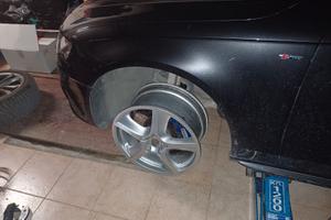 Cerchi porsche con distanziali audi a4