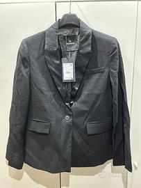 Pull & Bear - Blazer Basic Donna Nero, S