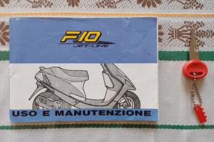 Libretto Malaguti F10 + duplicato chiave!