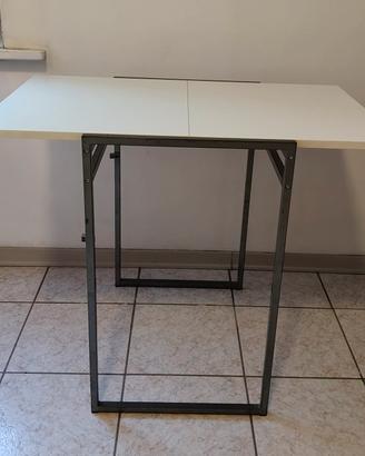 Ikea tavolino bianco pieghevole 