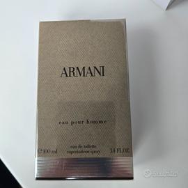 profumo da uomo Armani eau pour homme 100ml