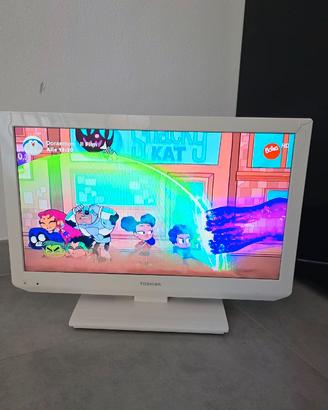 Televisore Toshiba 22" Bianco
