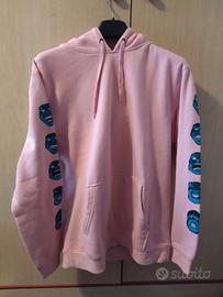 Felpa Santa Cruz da Donna Rosa Taglia M