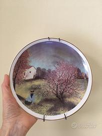 Piatto artistico da parete PRIMAVERA