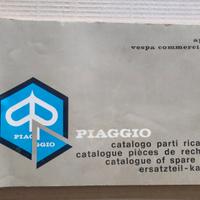 CATALOGO PIAGGIO 1976 RICAMBI APE 50 VESPA