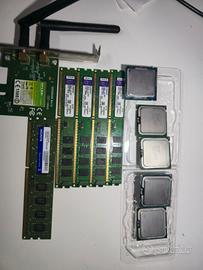 RAM-4GB / Processori Intel i5/pentium/ecc