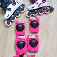 Pattini e protezioni bambina bambino