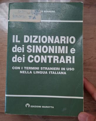 dizionario dei sinonimi e contrari