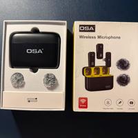 Set microfoni+ricevente OSA per iPhone lightning