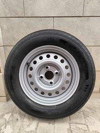 cerchi con pneumatici 13 pollici 