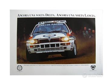Lancia delta poster