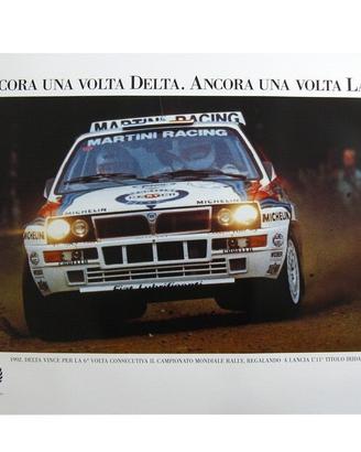 Lancia delta poster