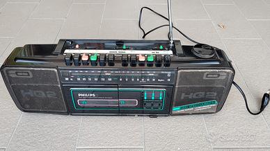 Radio riproduttore a cassette Philips 