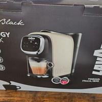 Macchina del caffe lavazza in black