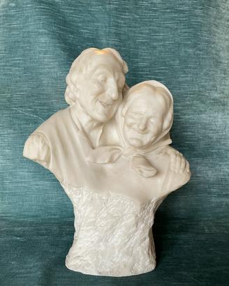 Busto marmo fine 800 firmato A.Del Perugia