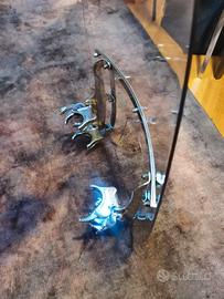 Parabrezza compatto a sgancio rapido