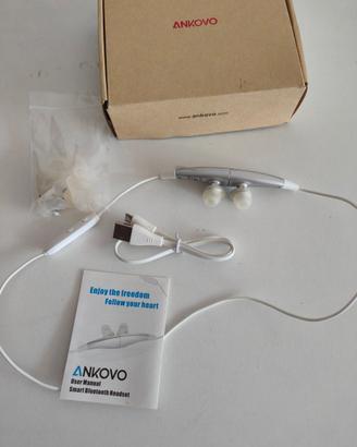 Cuffie auricolari Bluetooth magnetiche
