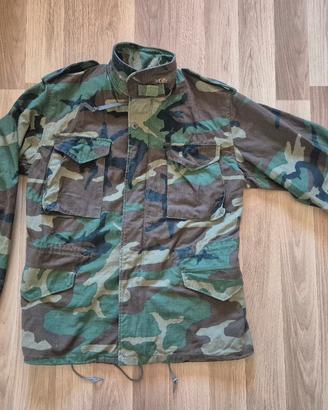 US ARMY Giacca Parka M51 Mimetica Esercito Vintage