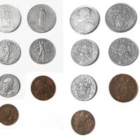 Lotto monete citta' del vaticano 1930-1937 pio xi