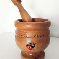 MORTAIO con pestello in legno