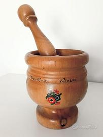MORTAIO con pestello in legno