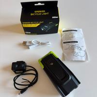 Luci a led ricaricabili per bici bicicletta