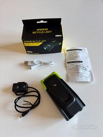 Luci a led ricaricabili per bici bicicletta