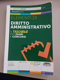 Elementi di Diritto Amministrativo Simone ed 2025