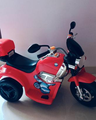 moto rossa 1-3 anni
