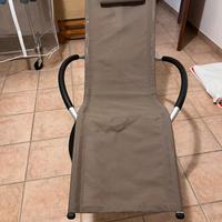 Sedia  a dondolo da casa o giardino