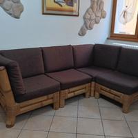Divano componibile 4 pezzi 