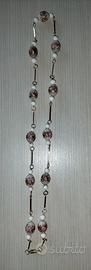 collana vintage in vetro di Murano