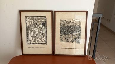 Stampe anni 1937 Mostra Artigianato