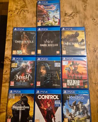 Lotto giochi PlayStation 4