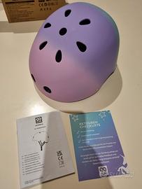 casco bicicletta bambina