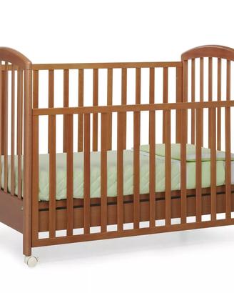 Lettino Lucy in Noce Scuro – Con Materasso Incluso