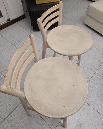 Sgabelli in legno boffi